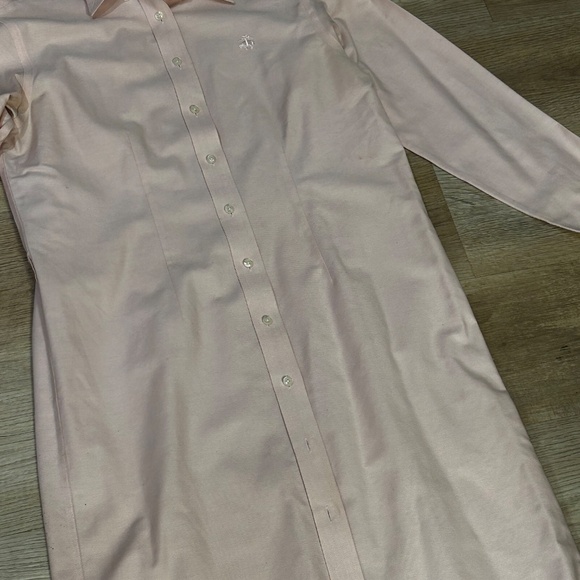 Brooks Brothers Women's 1818 long sleeve Shirt Dress - very nice with boots. - Picture 3 of 7